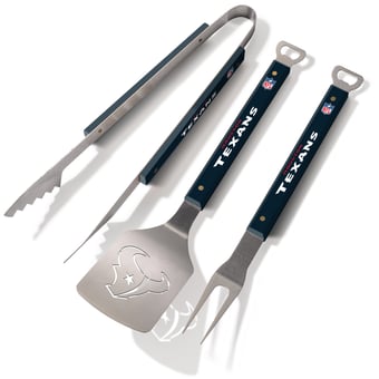 Fanpoint Houston Texans Spirit Series 3-Piece BBQ Set