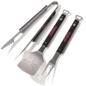 Fanpoint Tampa Bay Buccaneers Spirit Series 3-Piece BBQ Set