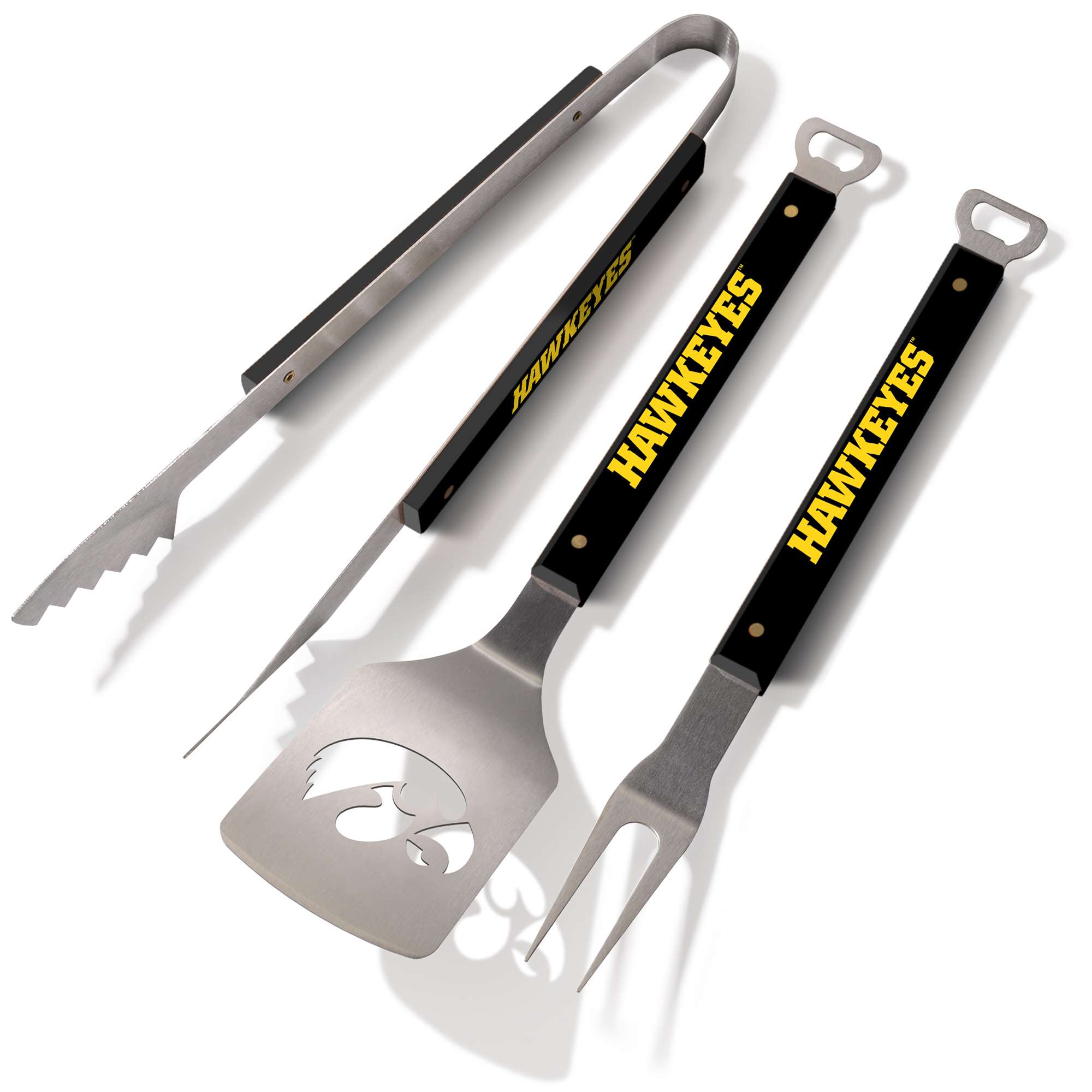 IDNA Iowa Hawkeyes Spirit Series 3-Piece BBQ Set