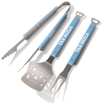 Fanpoint North Carolina Tar Heels Spirit Series 3-Piece BBQ Set
