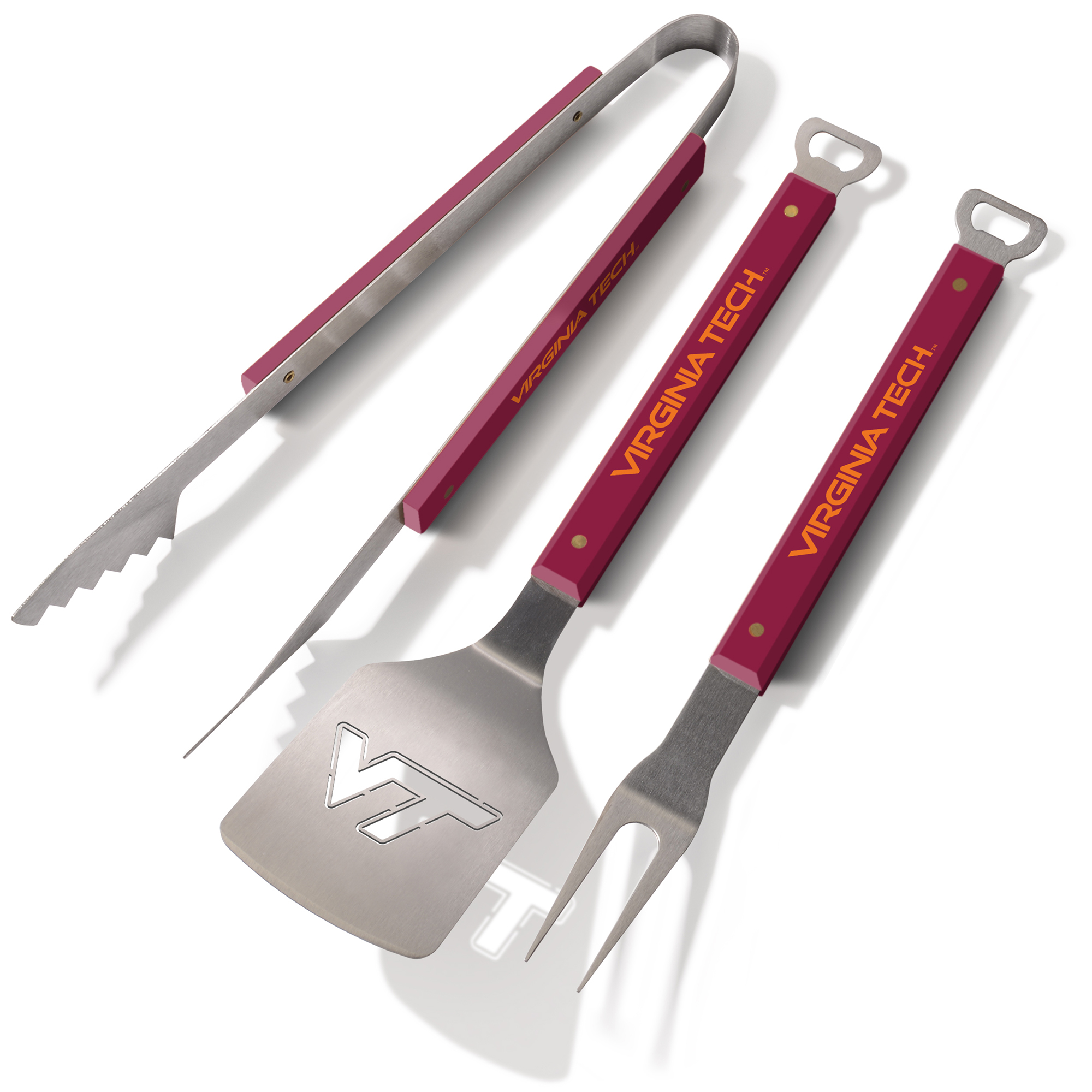 Fanpoint Virginia Tech Hokies Spirit Series 3-Piece BBQ Set