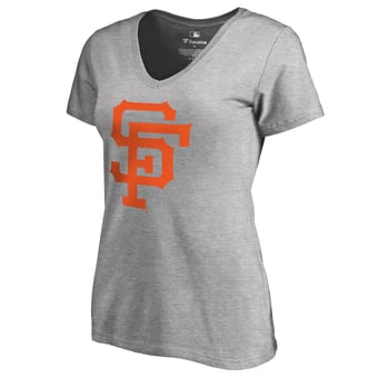 Women's Ash San Francisco Giants Cooperstown Collection Forbes T-Shirt