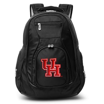 MOJO Black Houston Cougars 19'' Laptop Travel Backpack