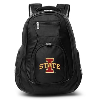 MOJO Black Iowa State Cyclones 19'' Laptop Travel Backpack