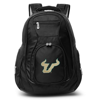 MOJO Black South Florida Bulls 19'' Laptop Travel Backpack