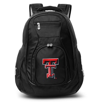 MOJO Black Texas Tech Red Raiders 19'' Laptop Travel Backpack