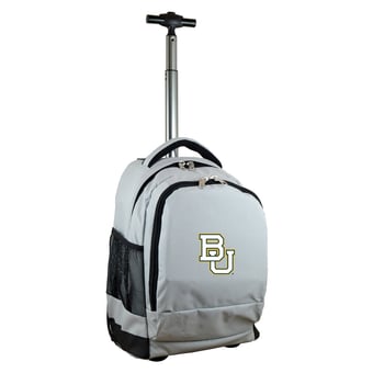 Gray Baylor Bears 19'' Premium Wheeled Backpack