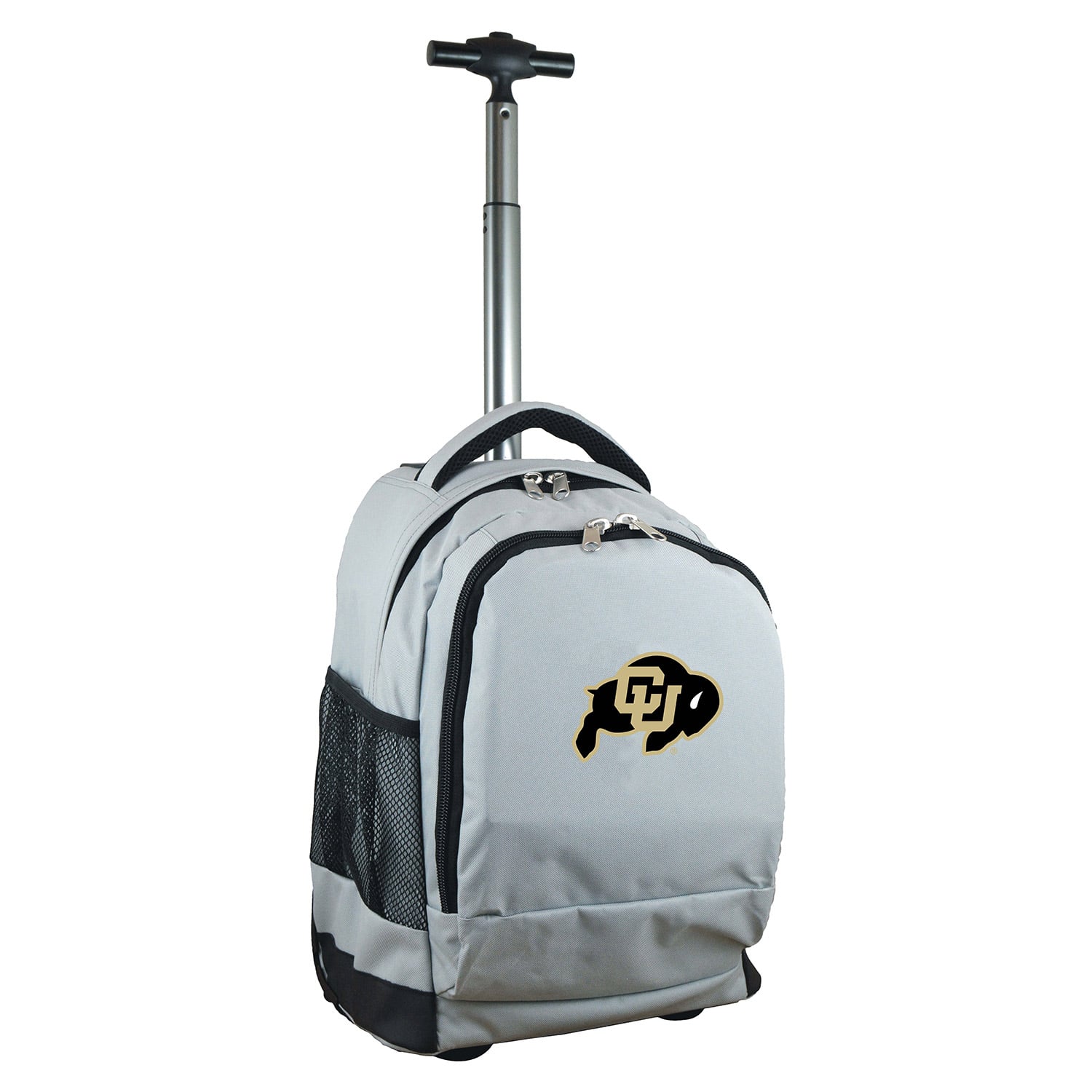 Gray Colorado Buffaloes 19'' Premium Wheeled Backpack