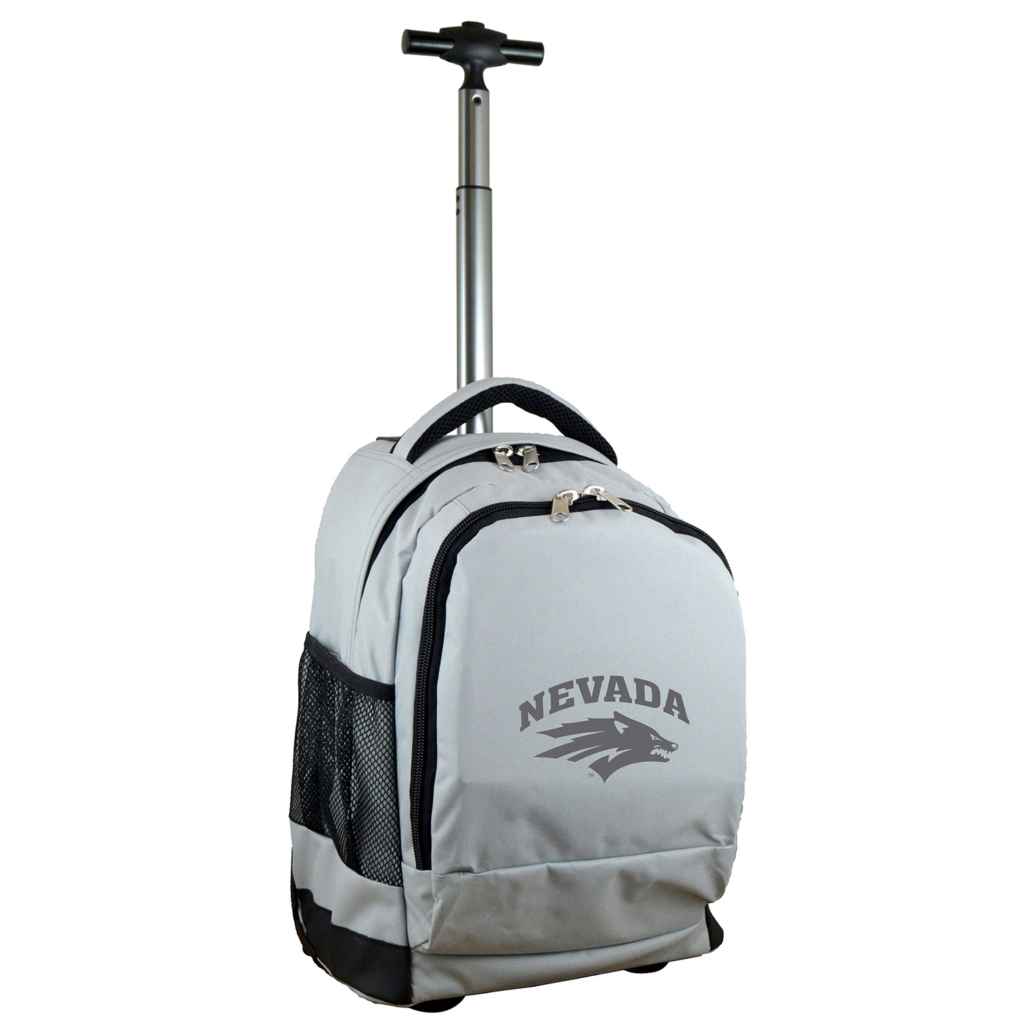 Gray Nevada Wolf Pack 19'' Premium Wheeled Backpack