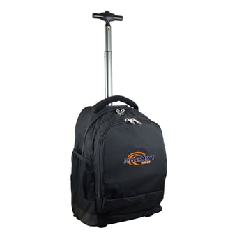 Pepperdine Waves 19'' Premium Wheeled Backpack