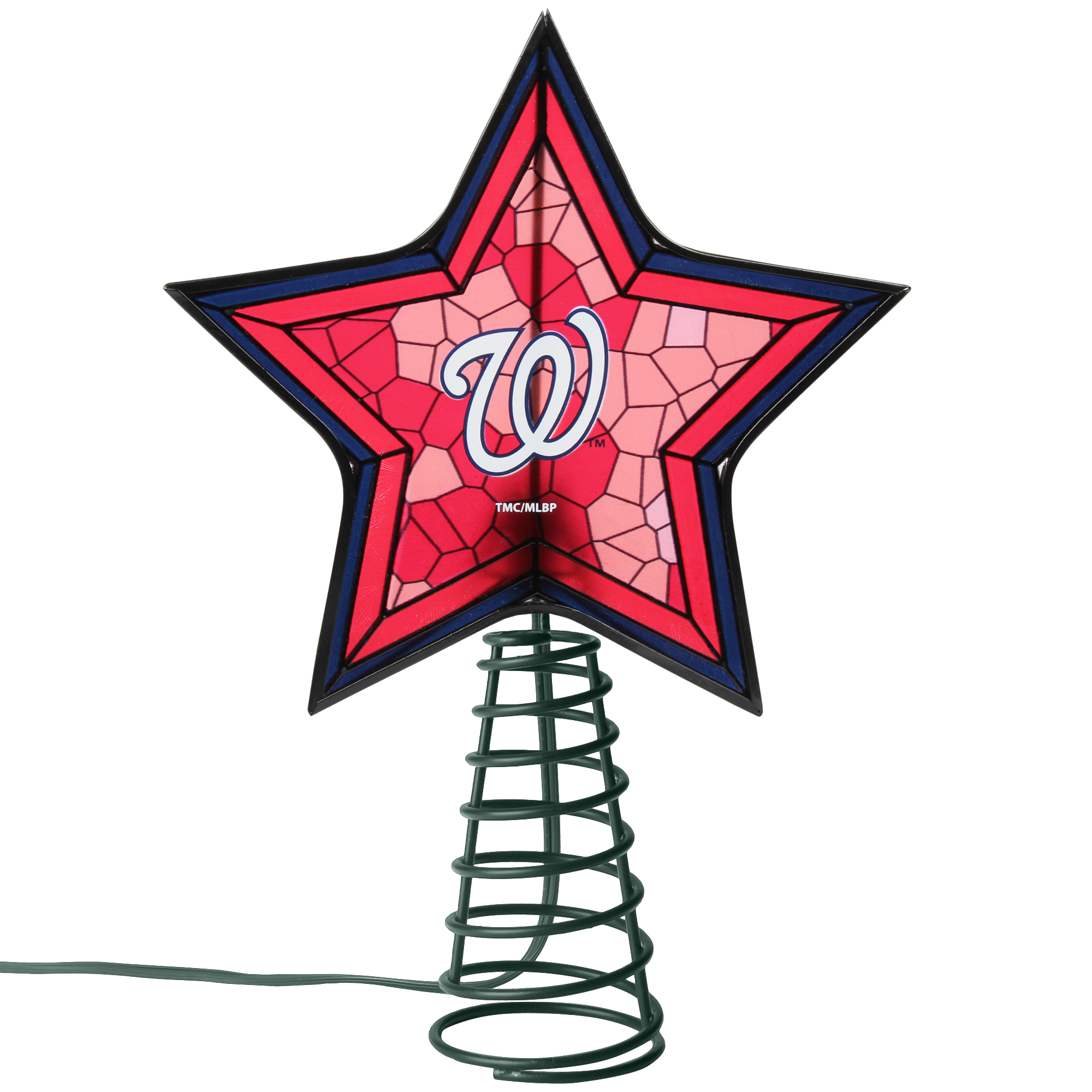 Washington Nationals Mosaic Tree Topper