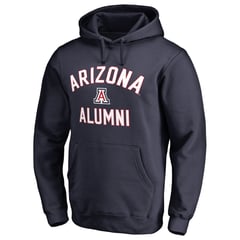 Men's Navy Arizona Wildcats Team Alumni Pullover Hoodie