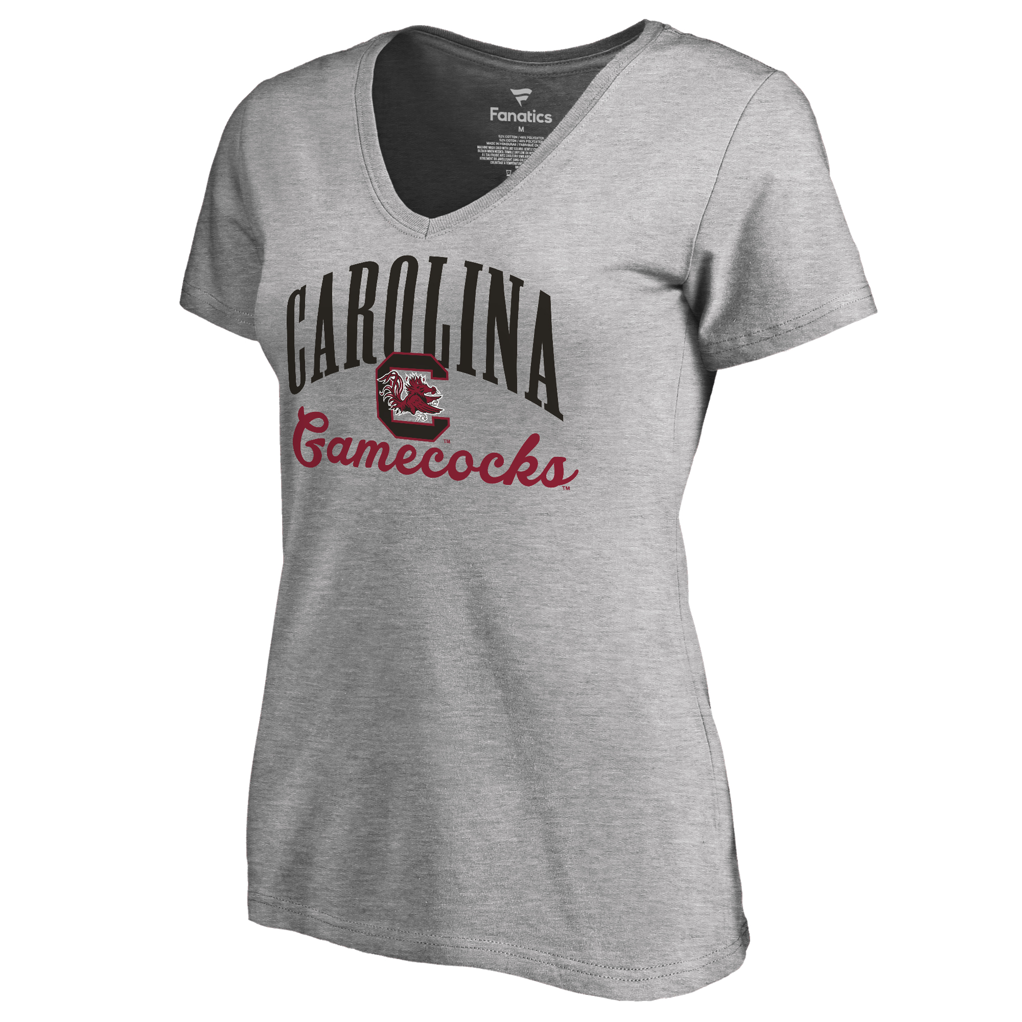 Women’s Ash South Carolina Gamecocks Victory Script T-Shirt Women’s Ash South Carolina Gamecocks Victory Script T-Shirt