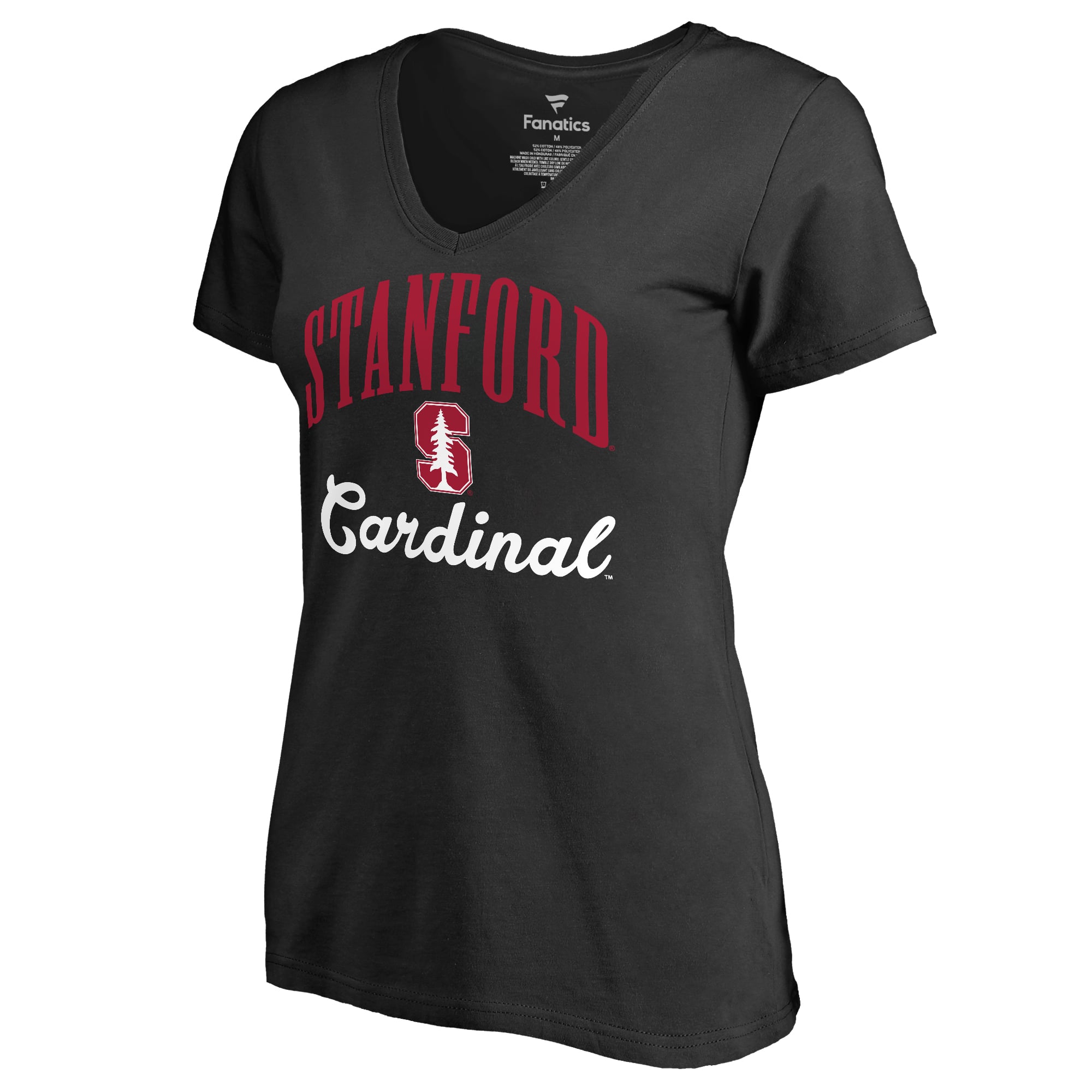 Women's Black Stanford Cardinal Victory Script T-Shirt