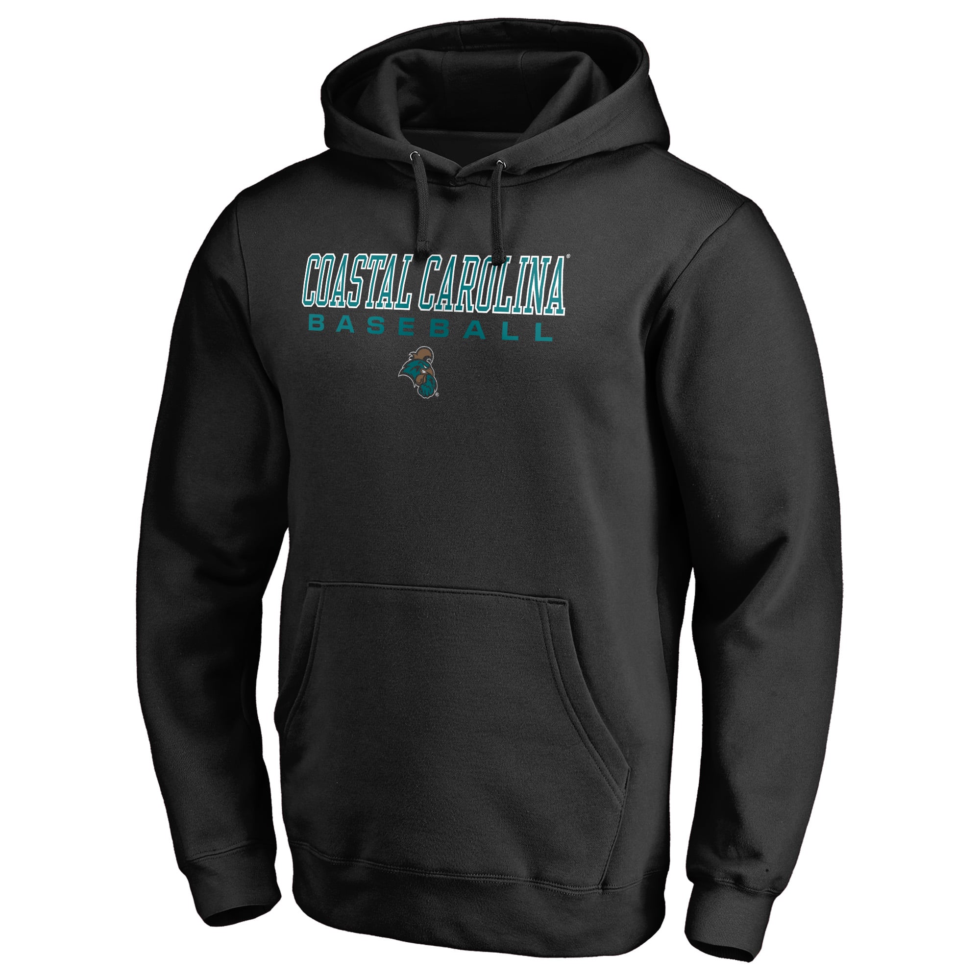 Men's Black Coastal Carolina Chanticleers Team Unity Baseball Pullover Hoodie