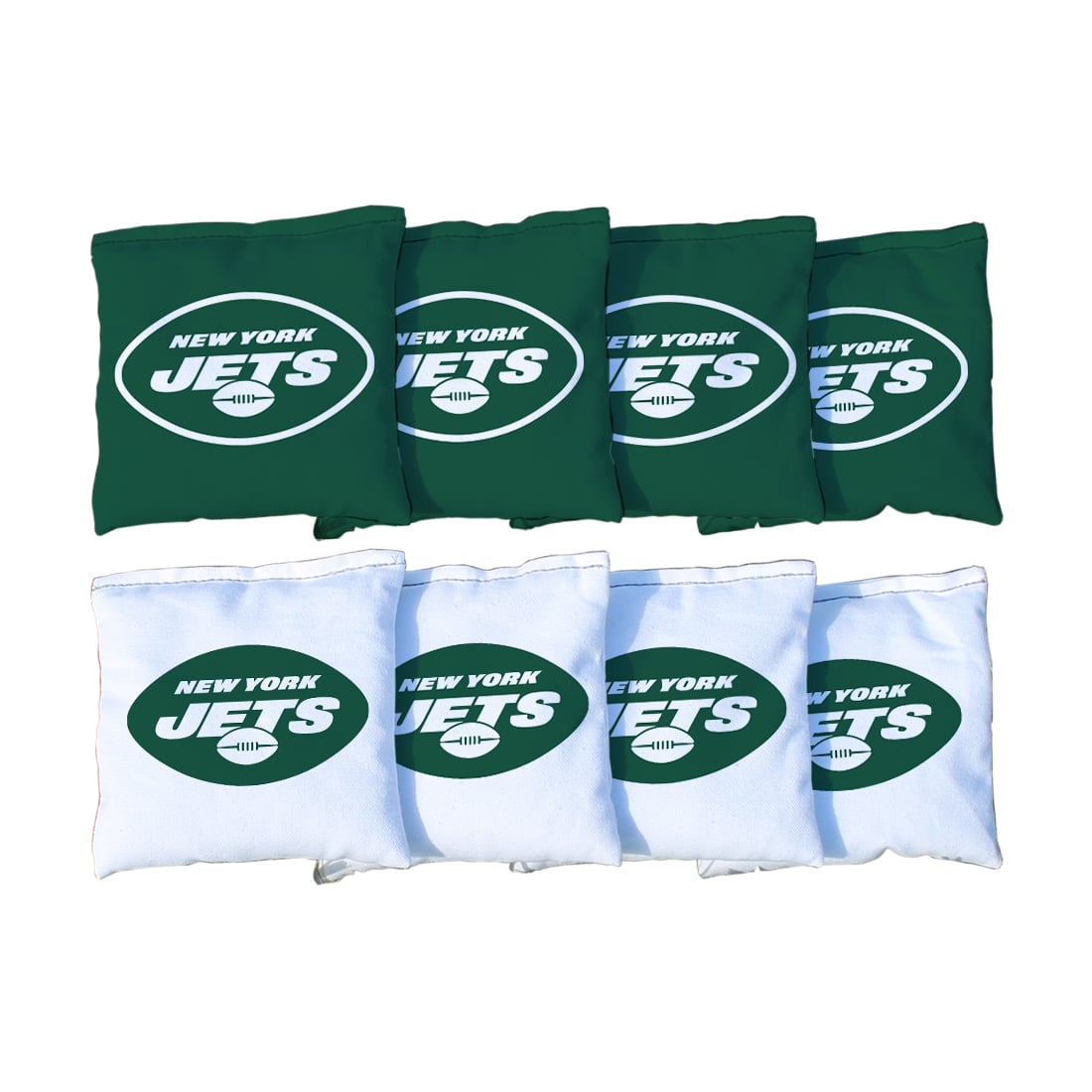 New York Jets Replacement Corn-Filled Cornhole Bag Set