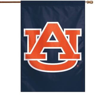 "WinCraft Auburn Tigers 28"" x 40"" Big Logo House Flag"