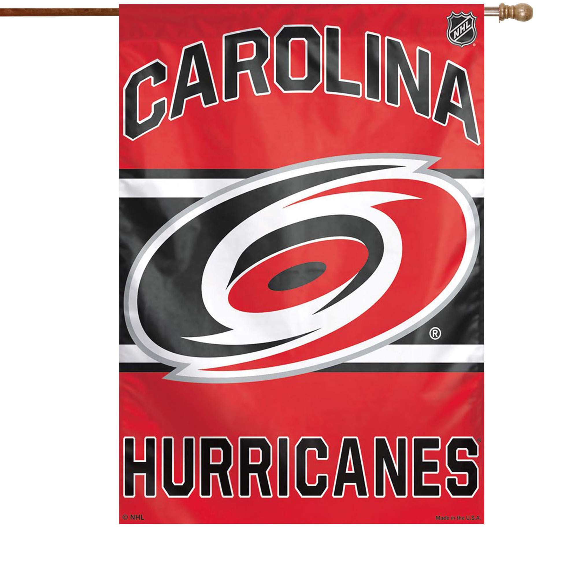 WinCraft Carolina Hurricanes 28″ x 40″ Primary Logo Single-Sided Vertical Banner WinCraft Carolina Hurricanes 28″ x 40″ Primary Logo Single-Sided Vertical Banner