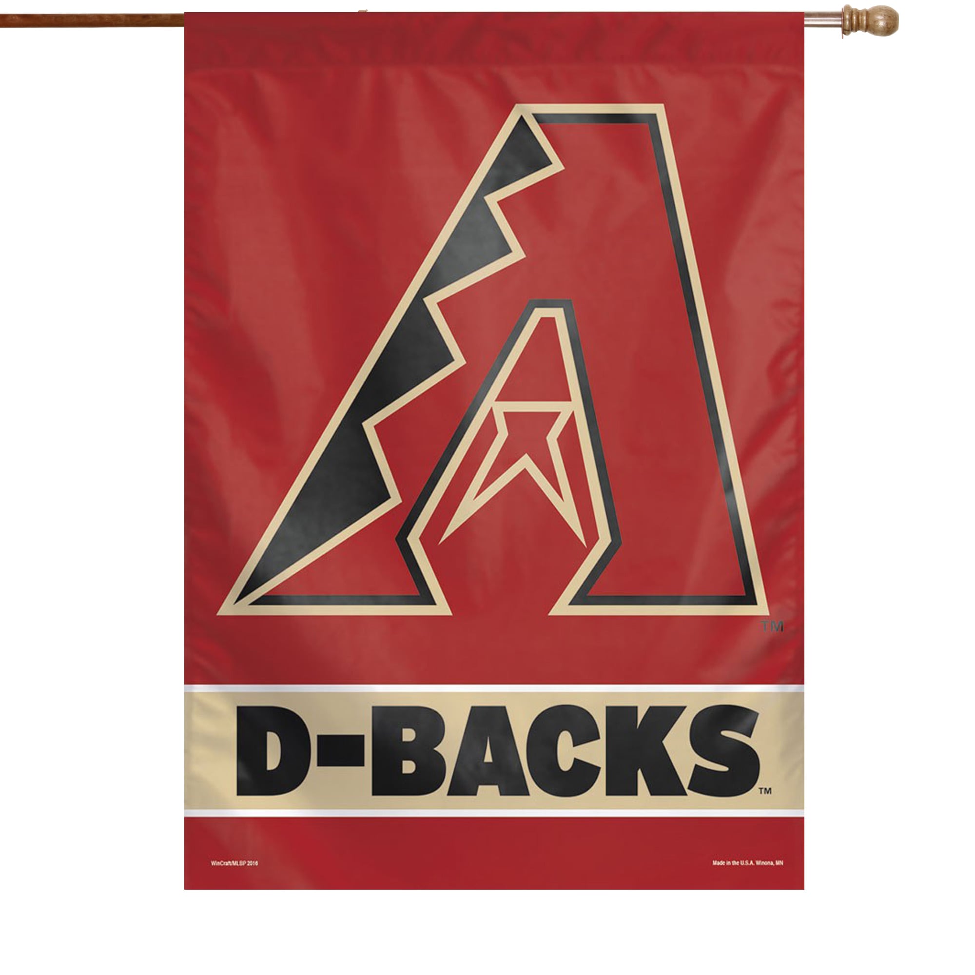 WinCraft Arizona Diamondbacks 28" x 40" Wordmark House Flag