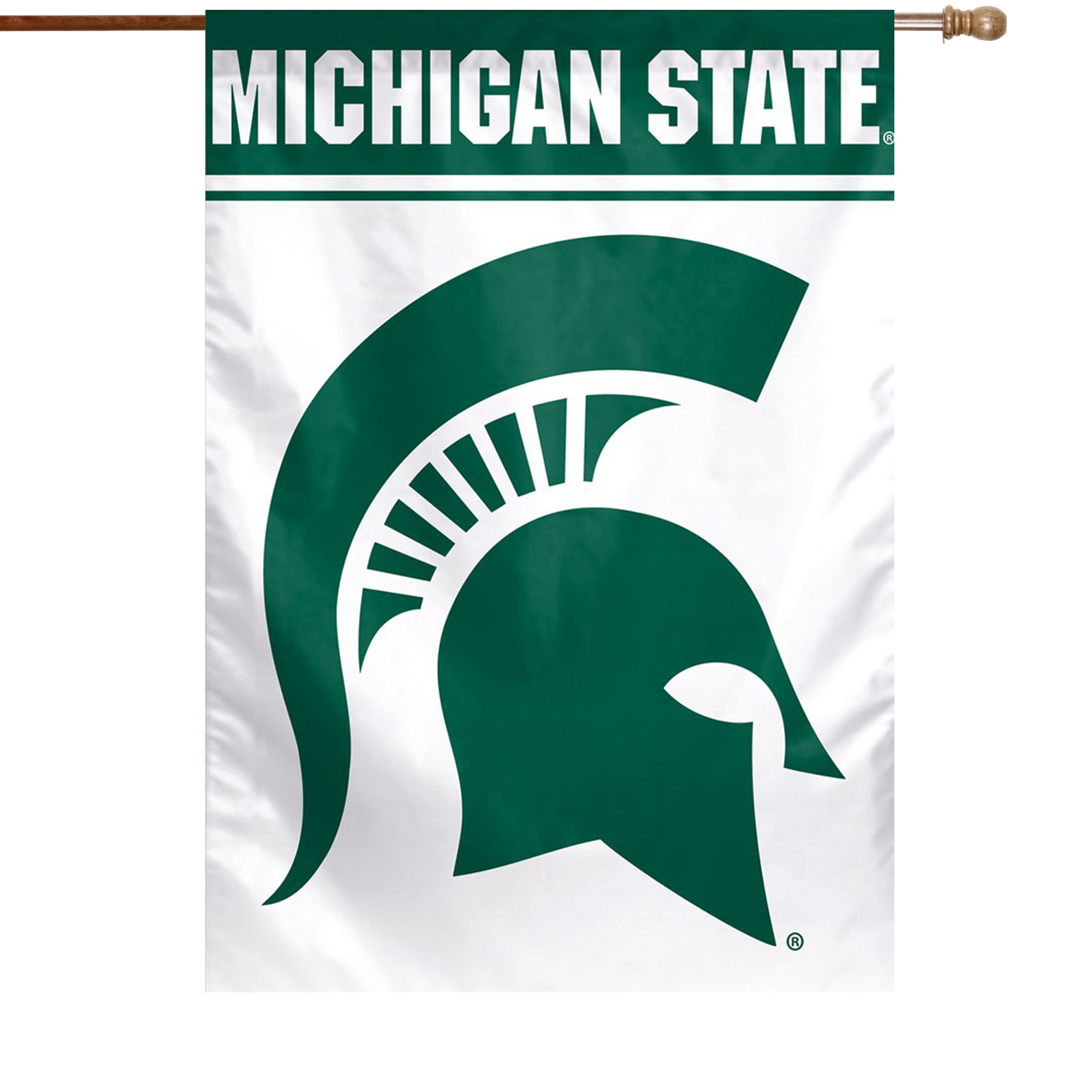 WinCraft Michigan State Spartans 28" x 40" Logo Single-Sided Vertical Banner