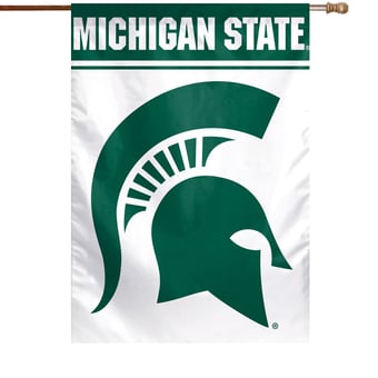 WinCraft Michigan State Spartans 28" x 40" Logo Single-Sided Vertical Banner