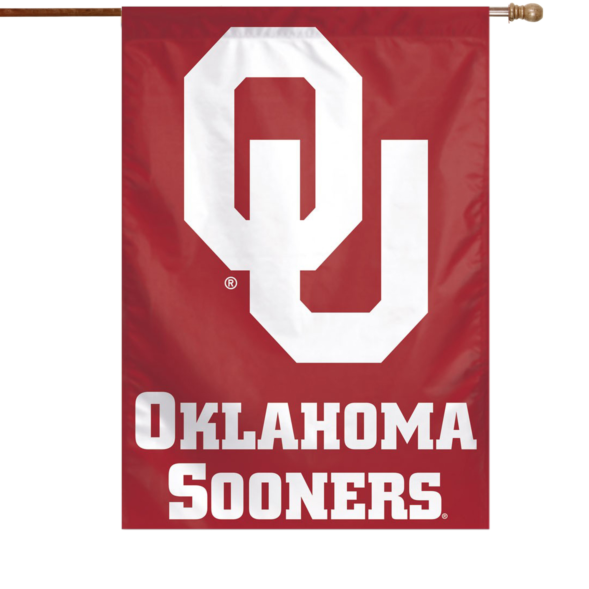 WinCraft Oklahoma Sooners 28″ x 40″ Single-Sided Vertical Banner WinCraft Oklahoma Sooners 28″ x 40″ Single-Sided Vertical Banner