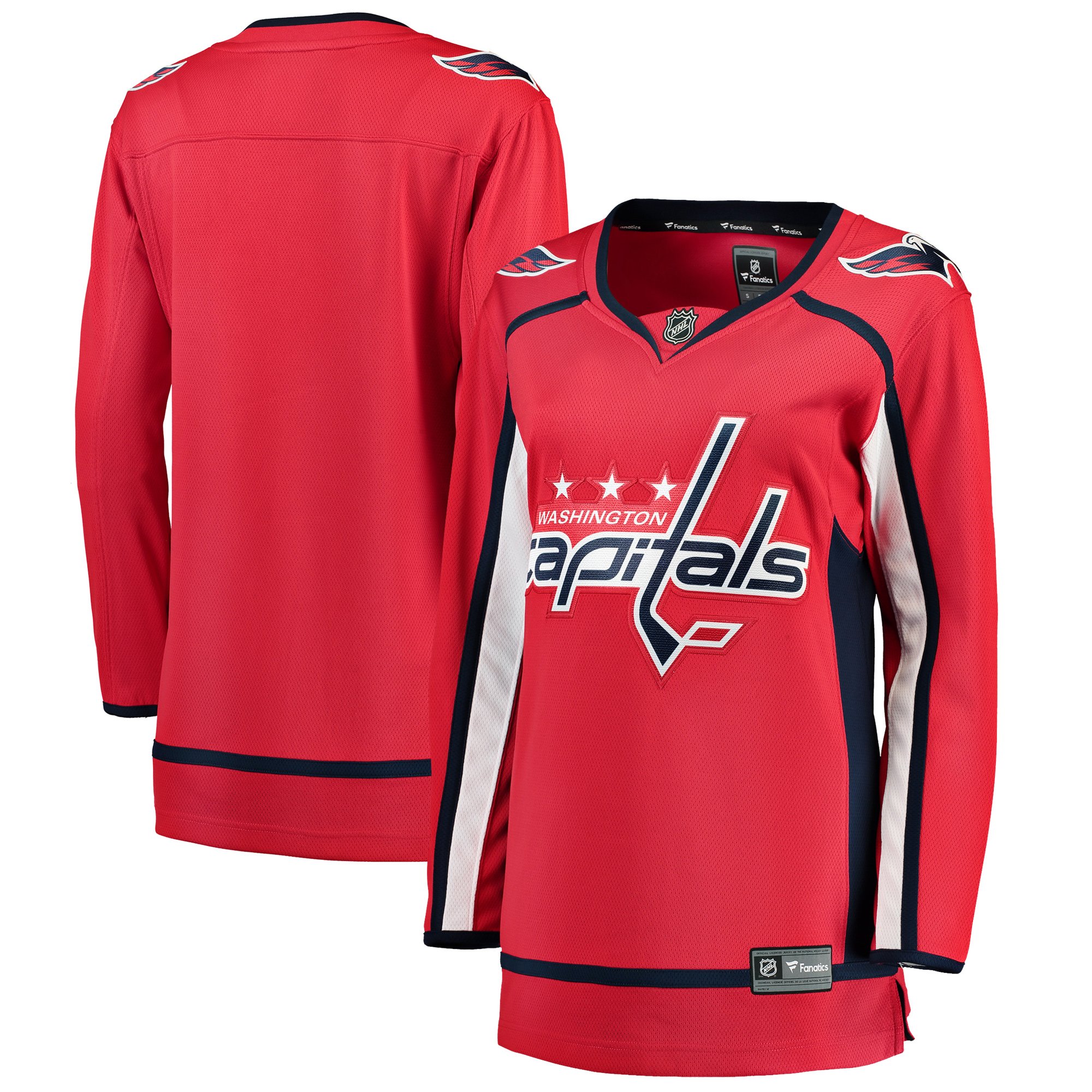 Women's Fanatics Red Washington Capitals Home Breakaway Jersey