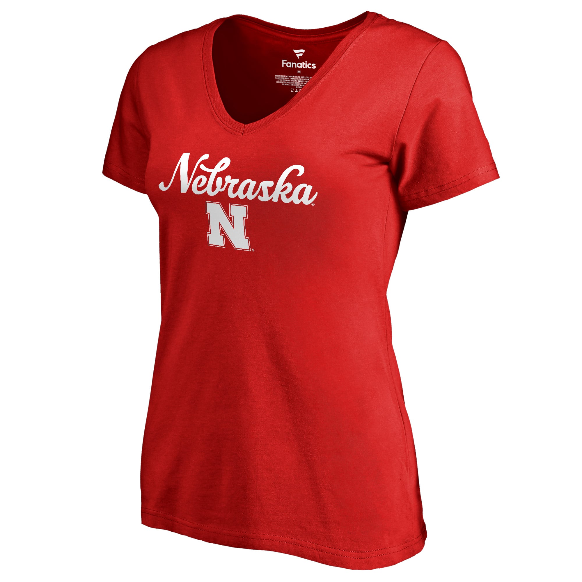 Women's Scarlet Nebraska Huskers Freehand T-Shirt