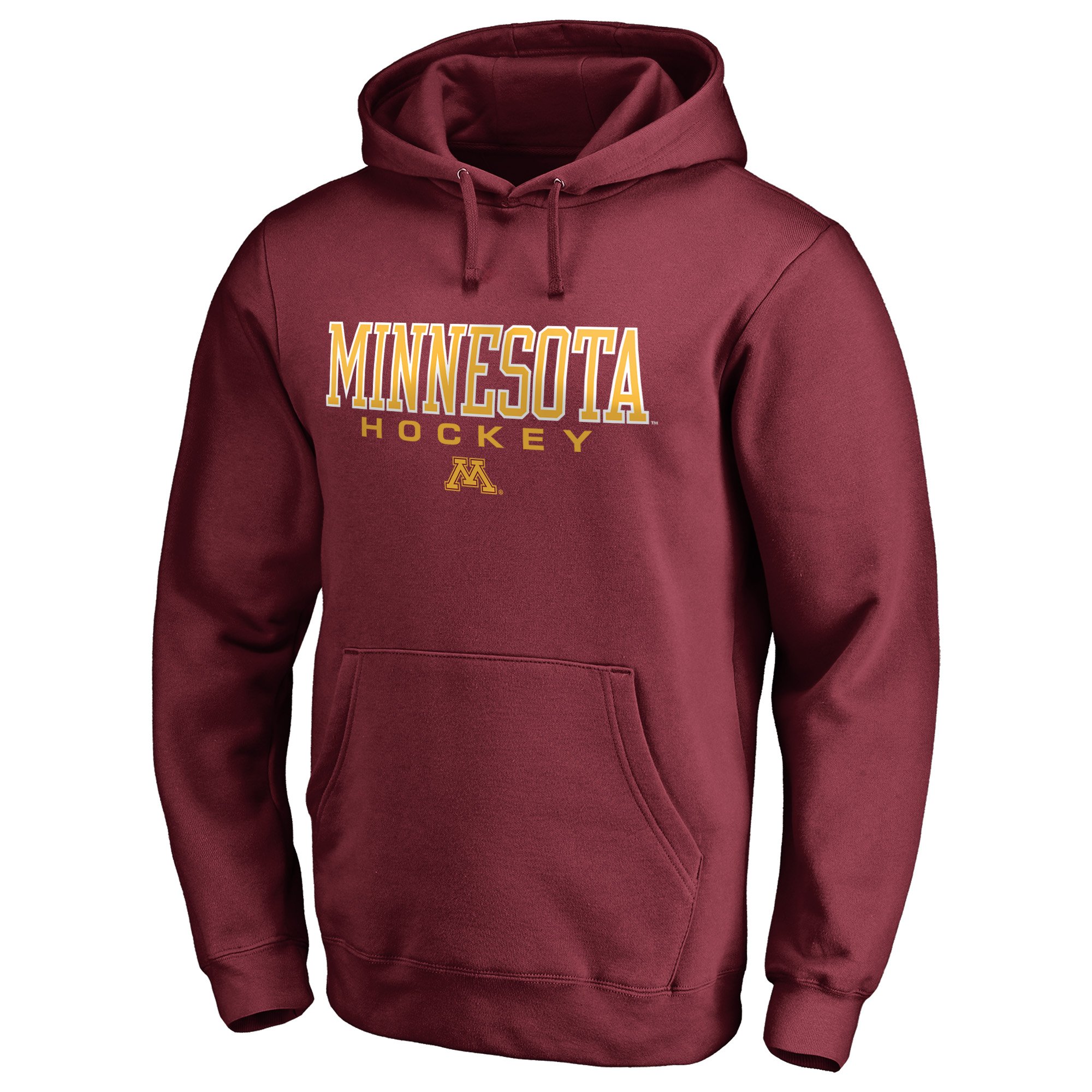 Men's Maroon Minnesota Golden Gophers Team Unity Hockey Pullover Hoodie