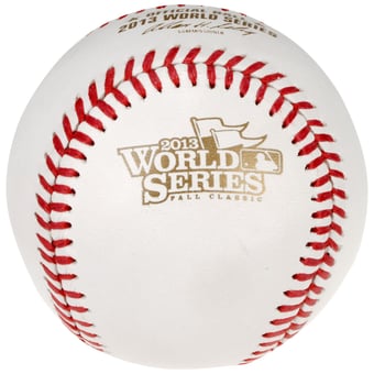 2013 MLB World Series Baseball
