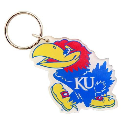 WinCraft Kansas Jayhawks High-Definition Keychain
