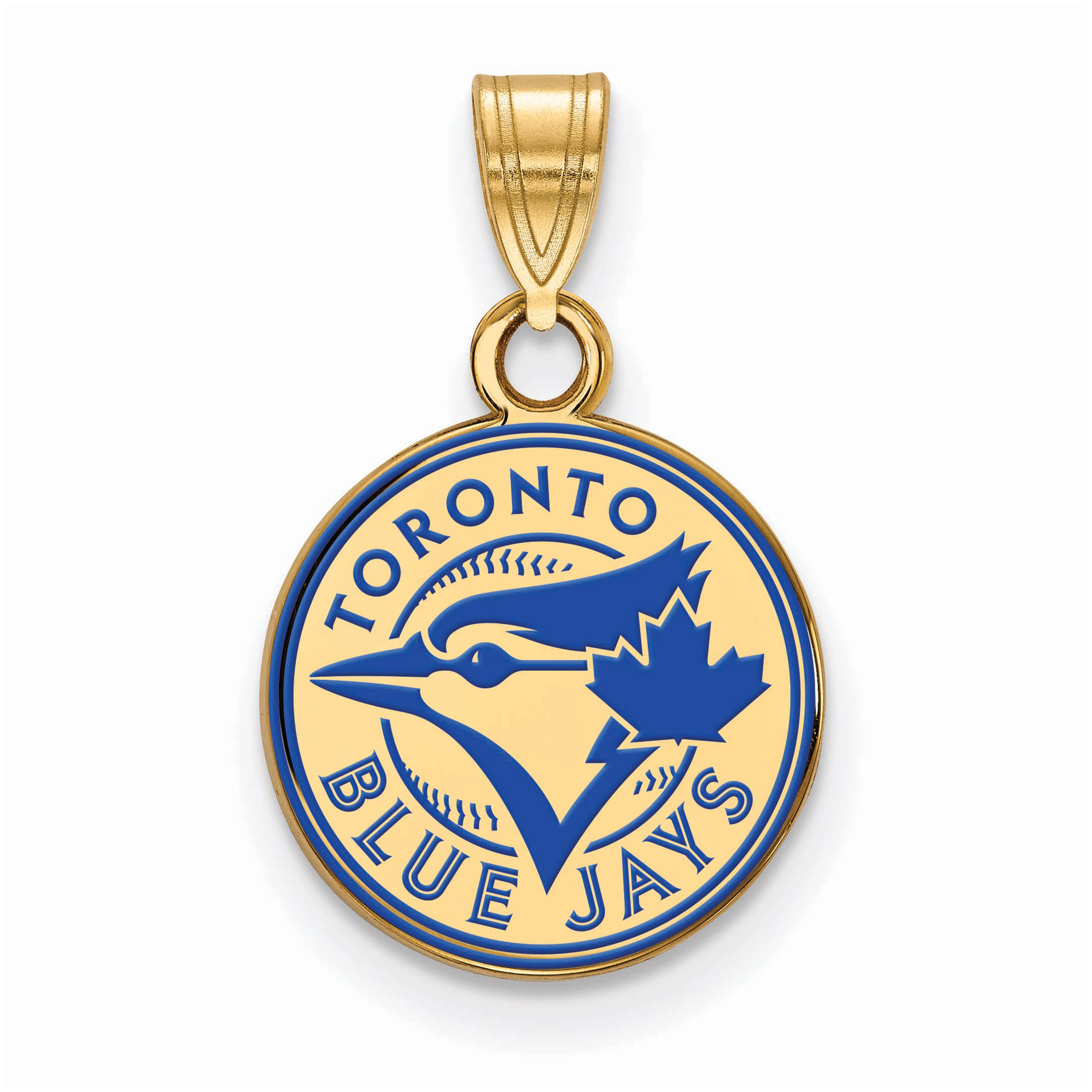 Women’s Toronto Blue Jays Gold-Plated Enamel Pendant Women’s Toronto Blue Jays Gold-Plated Enamel Pendant