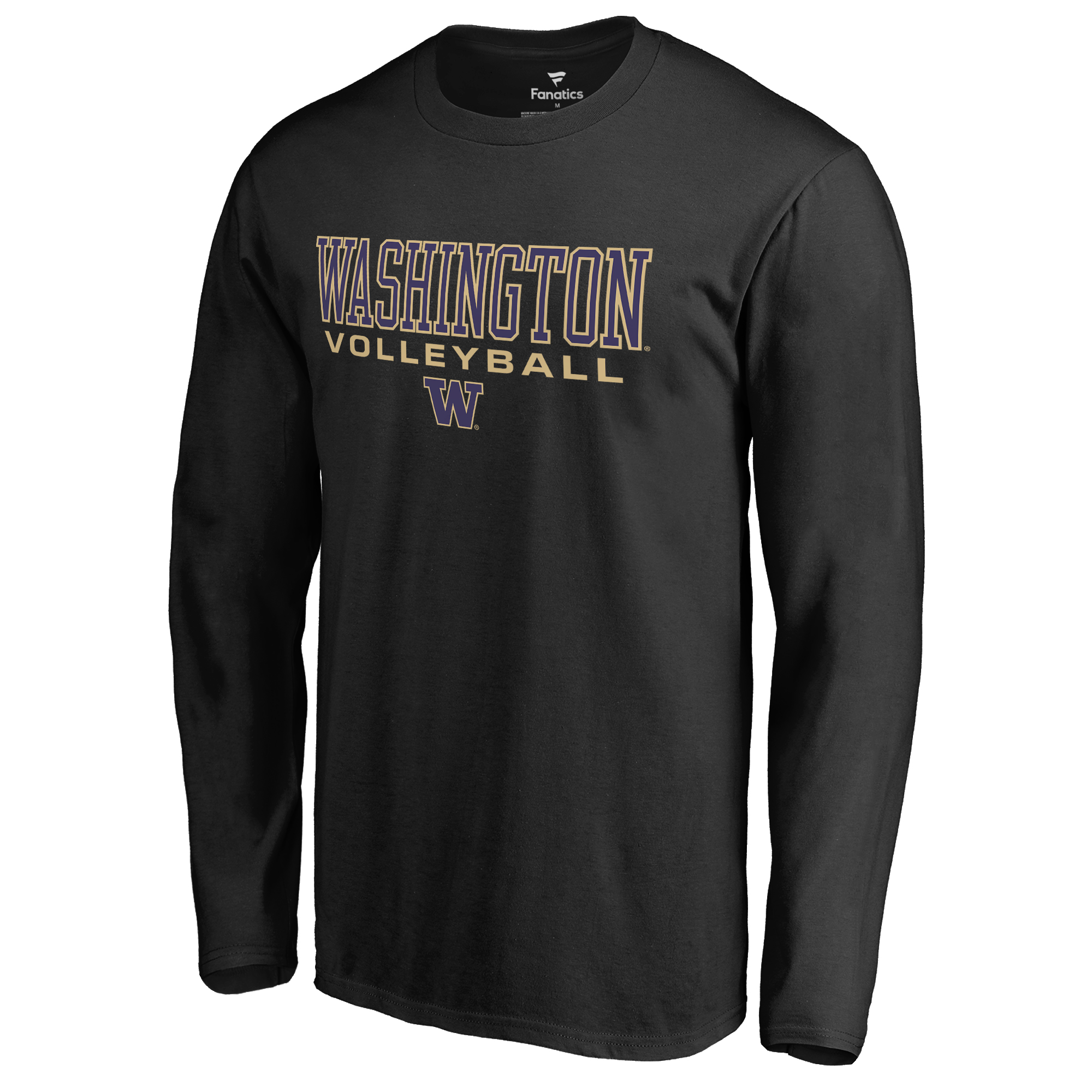 Men’s Black Washington Huskies Team Unity Volleyball Long Sleeve T-Shirt Men’s Black Washington Huskies Team Unity Volleyball Long Sleeve T-Shirt