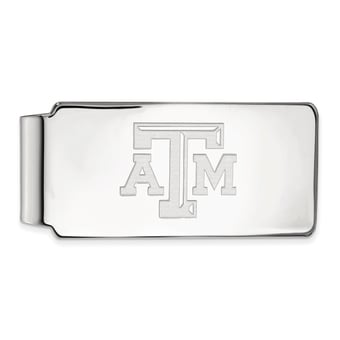 Texas A&M Aggies Sterling Silver Money Clip