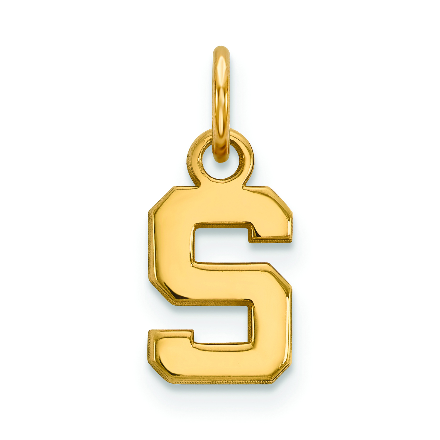 Women's Michigan State Spartans Gold Plated XS Pendant