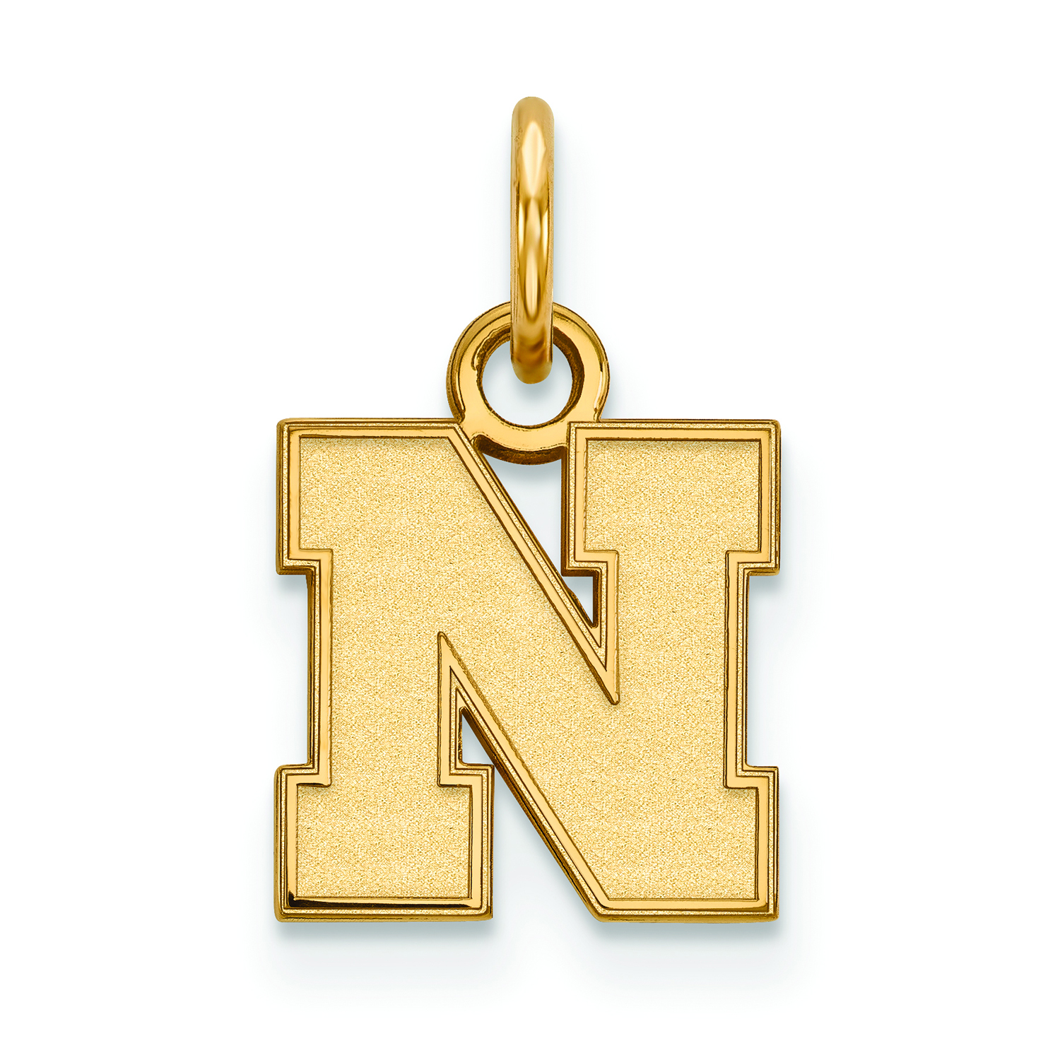 Women's Nebraska Huskers Gold Plated XS Pendant