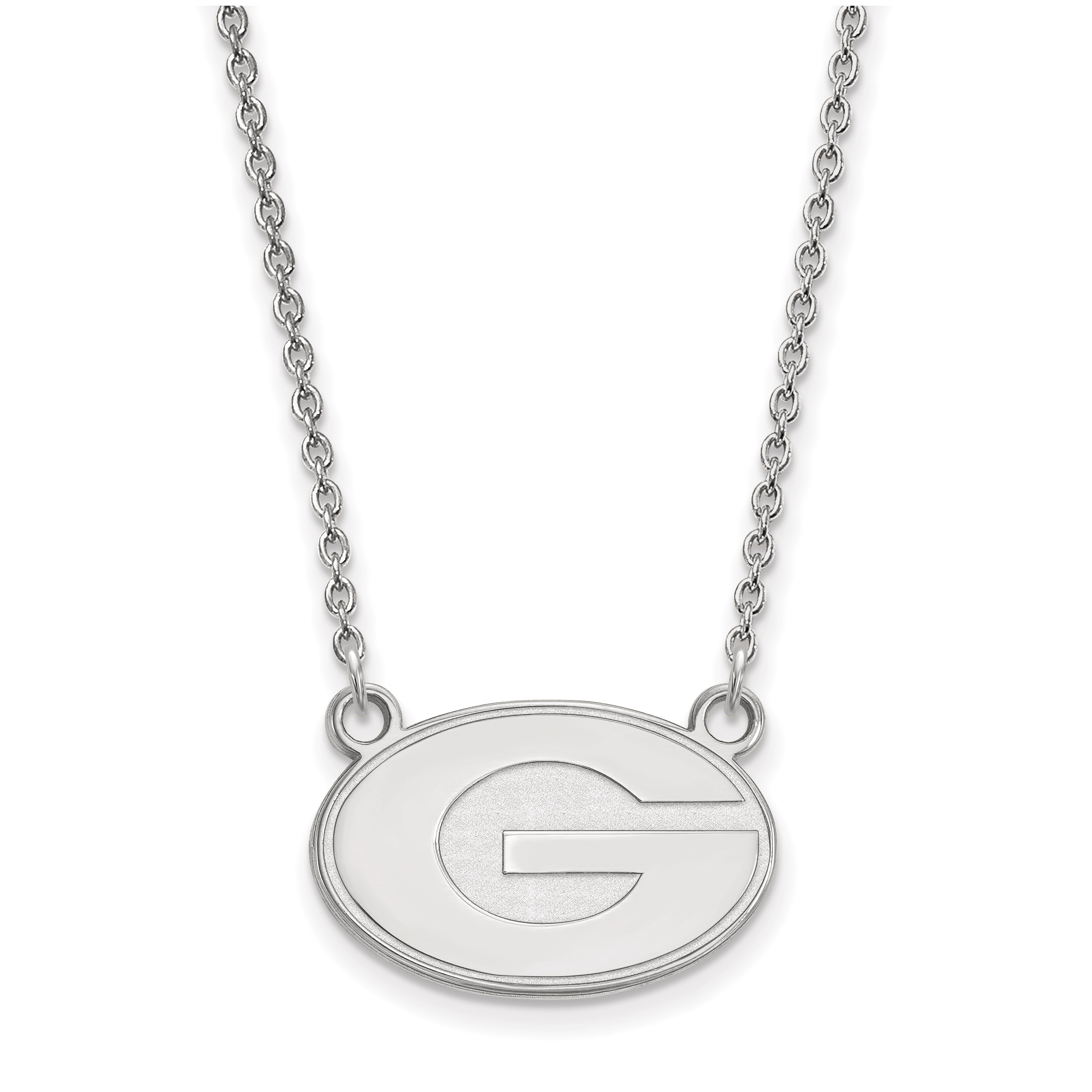 Women's Georgia Bulldogs Sterling Silver Pendant Necklace