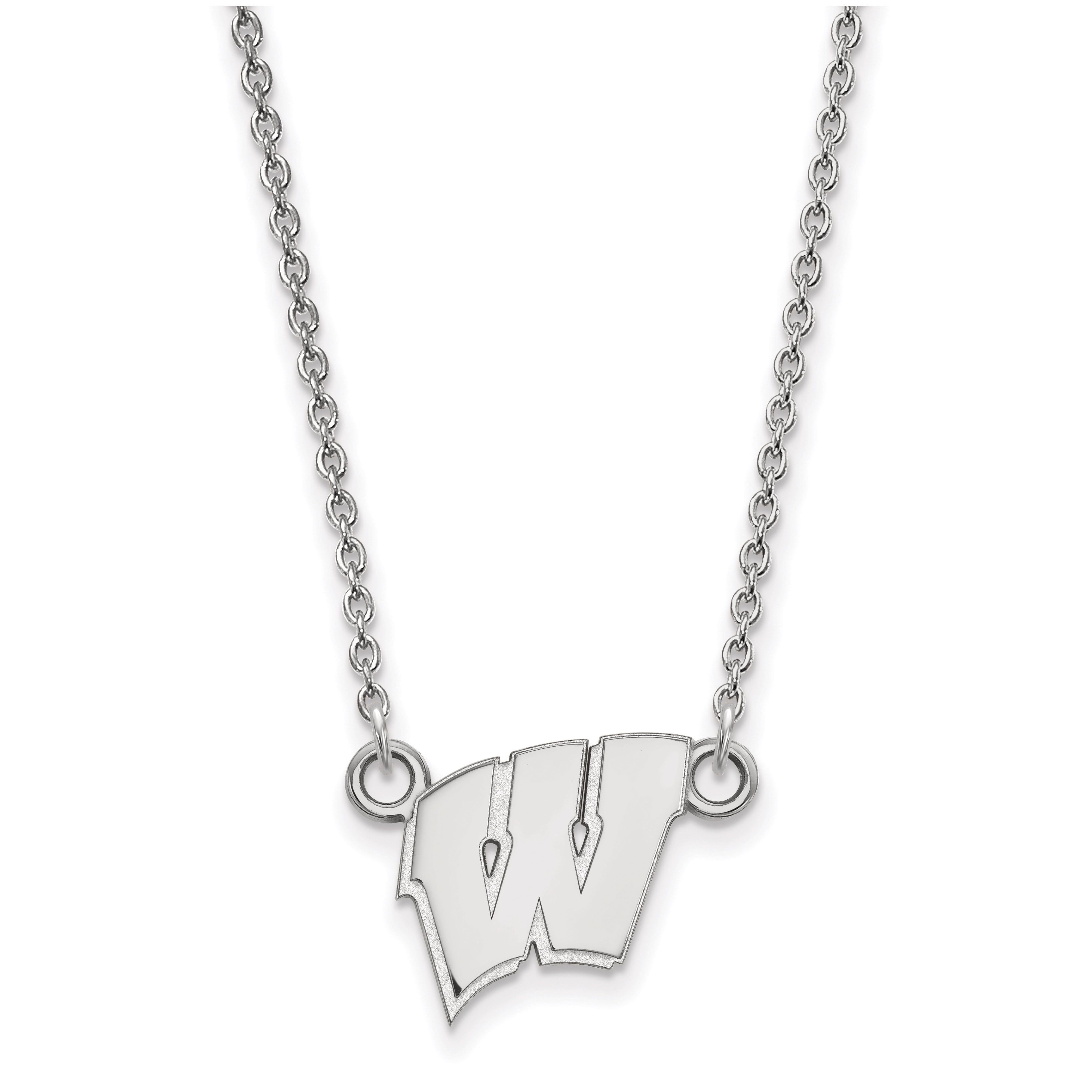 Women's Wisconsin Badgers Sterling Silver Pendant Necklace