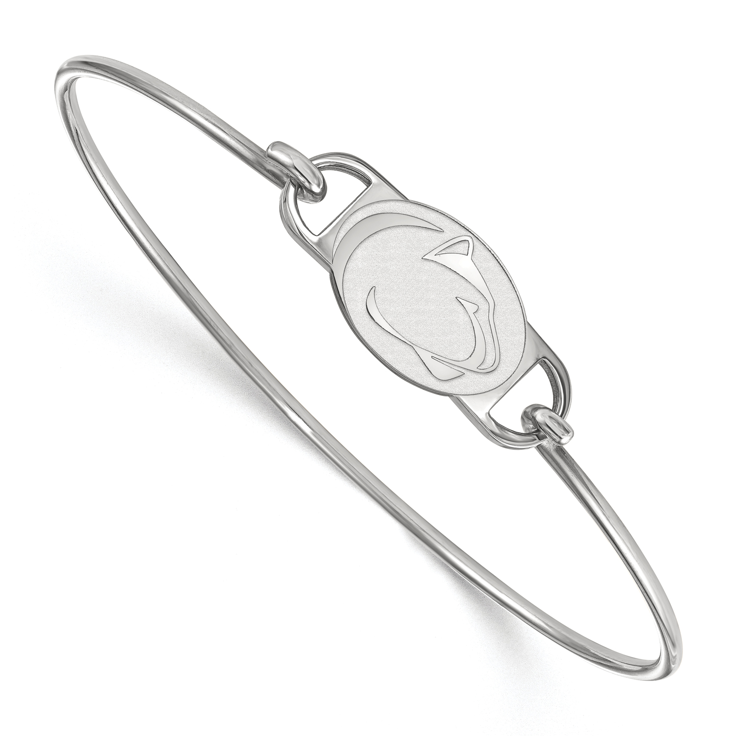 Women's Penn State Nittany Lions Sterling Silver Wire Bangle