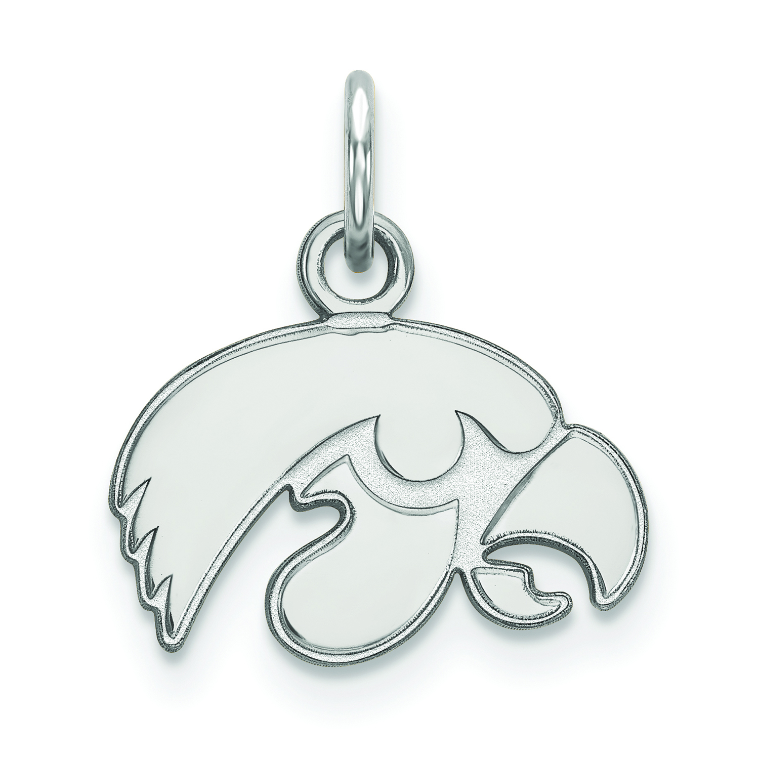 Women's Iowa Hawkeyes Sterling Silver XS Pendant