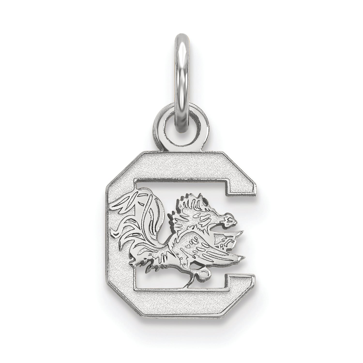 Women's South Carolina Gamecocks Sterling Silver XS Pendant