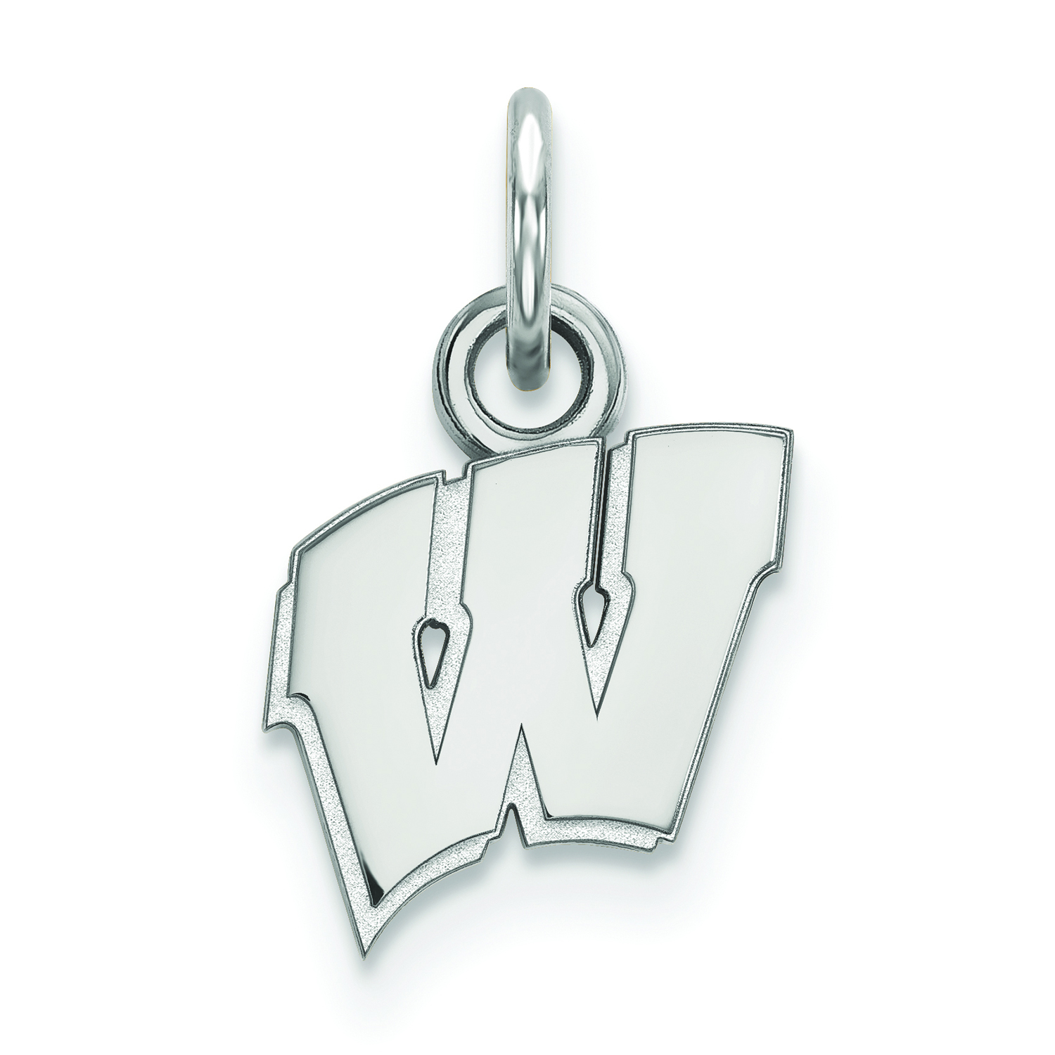 Women's Wisconsin Badgers Sterling Silver XS Pendant