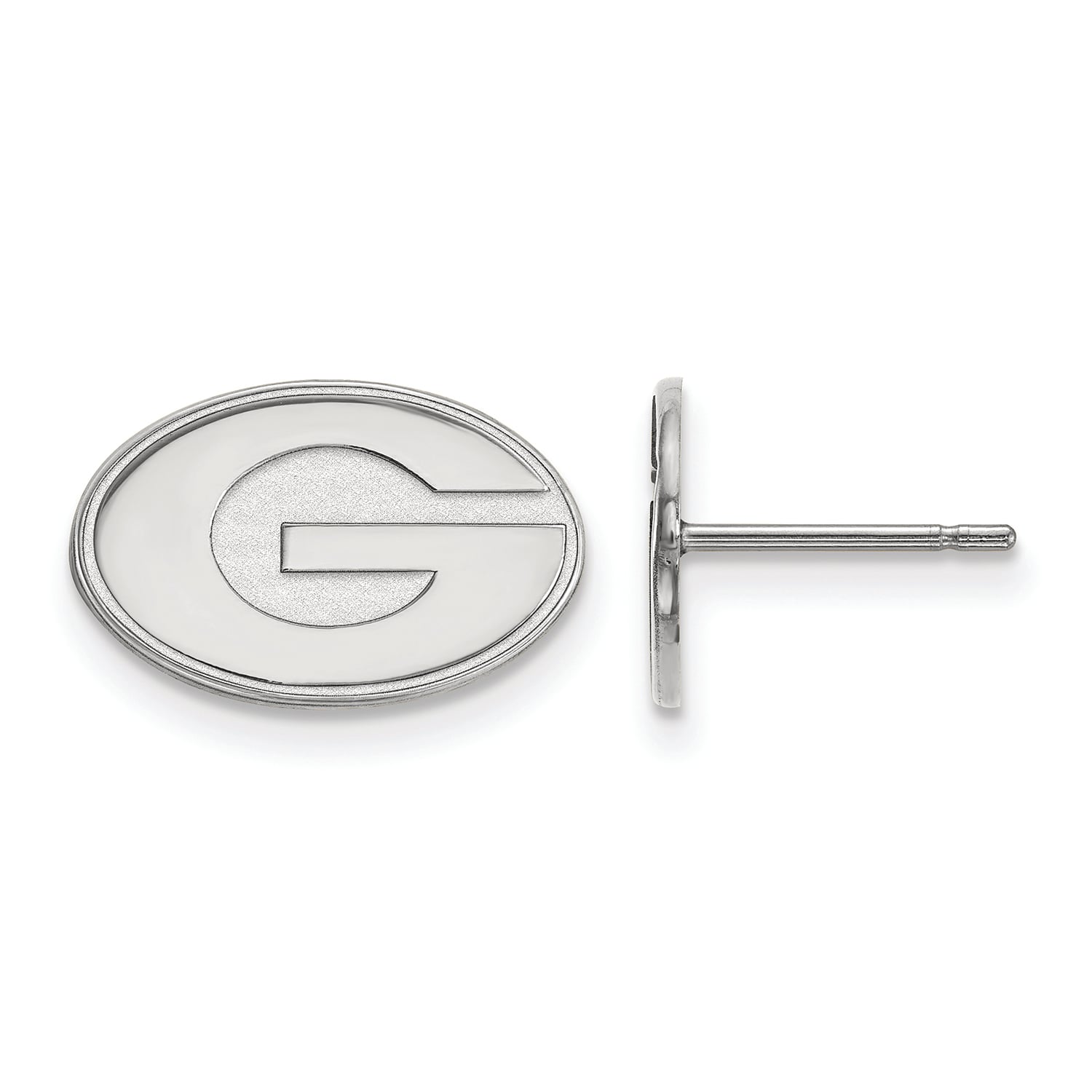 Women's Georgia Bulldogs Sterling Silver XS Post Earrings