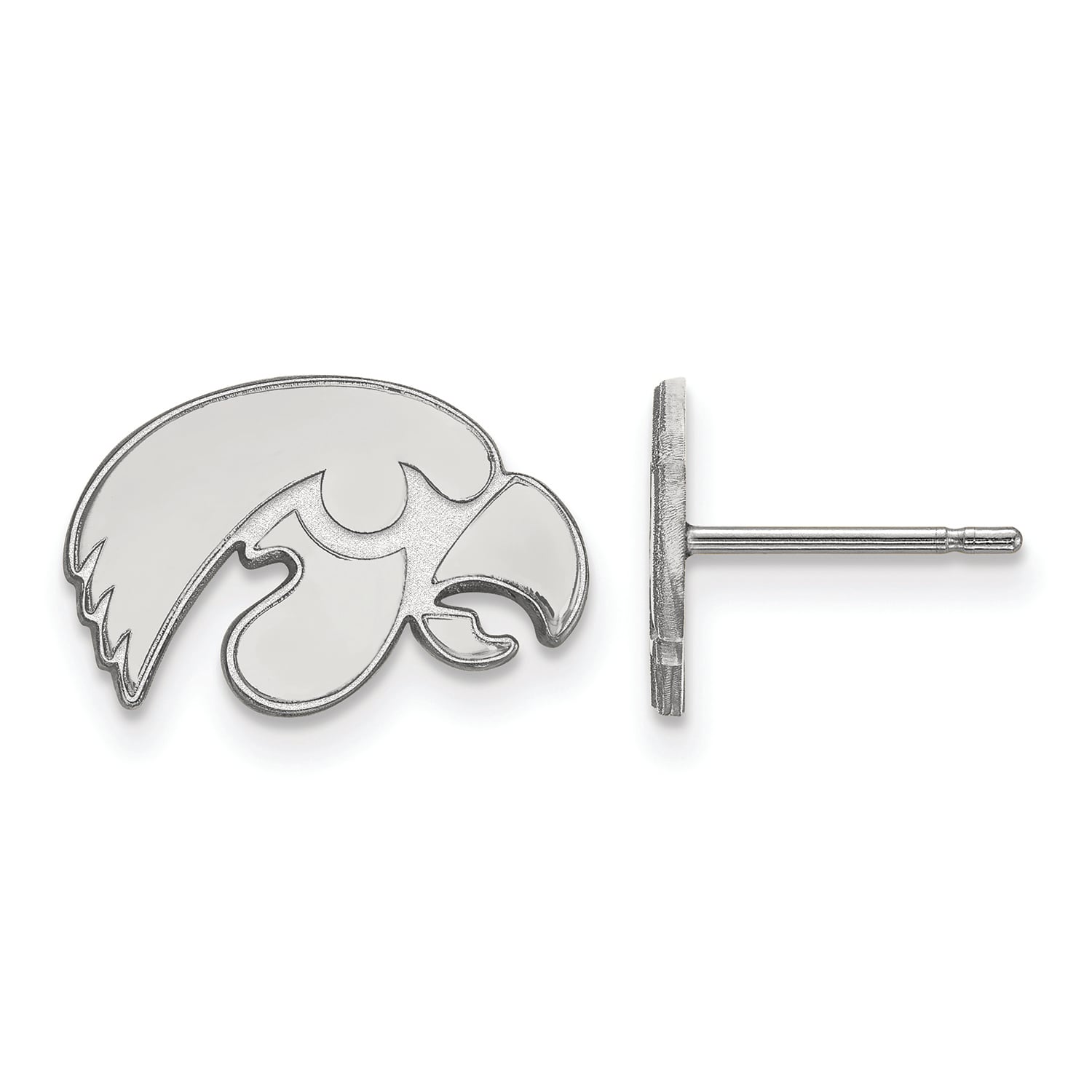 Women's Iowa Hawkeyes Sterling Silver XS Post Earrings