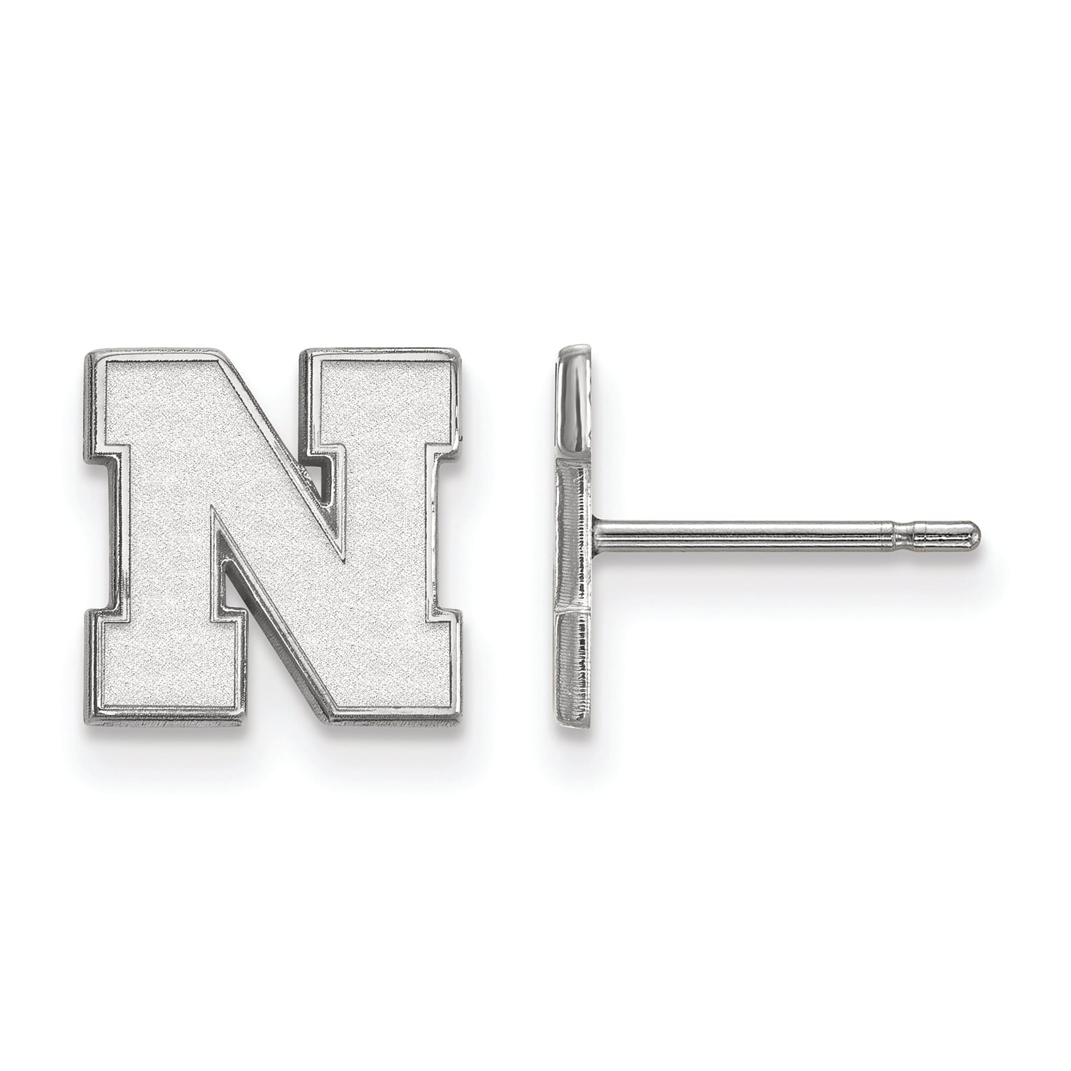 Women's Nebraska Huskers Sterling Silver XS Post Earrings