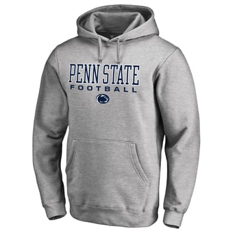 Men's Heather Gray Penn State Nittany Lions Team Unity Football Pullover Hoodie
