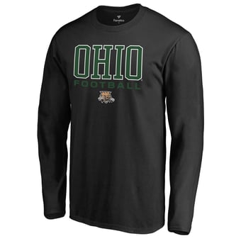 Men's Black Ohio Bobcats Team Unity Football Long Sleeve T-Shirt