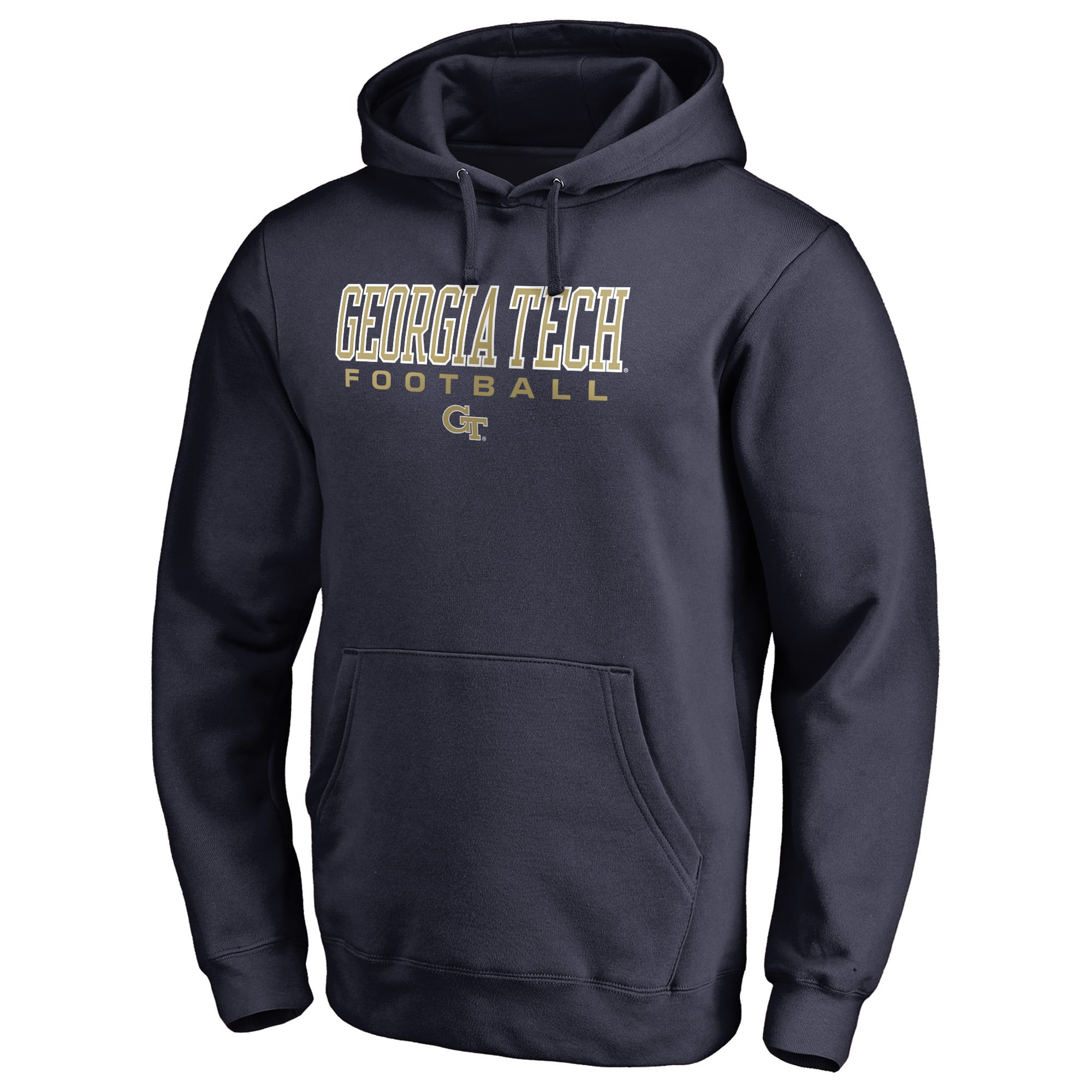 Men's Navy Georgia Tech Yellow Jackets Team Unity Football Pullover Hoodie