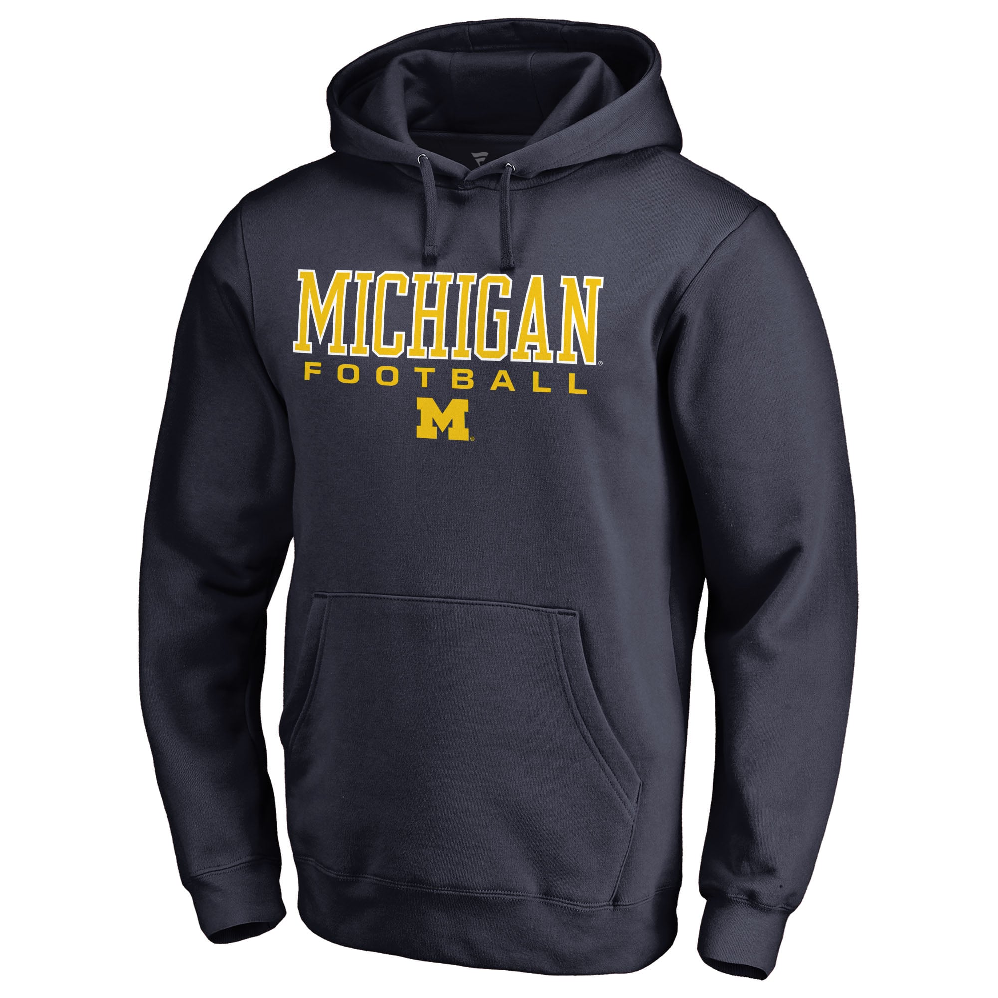 Men's Navy Michigan Wolverines Team Unity Football Pullover Hoodie