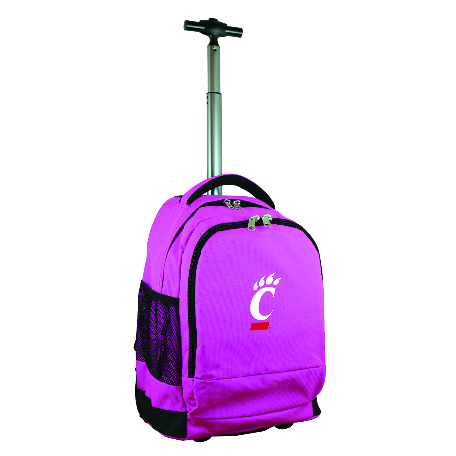 MOJO Pink Cincinnati Bearcats 19'' Premium Wheeled Backpack